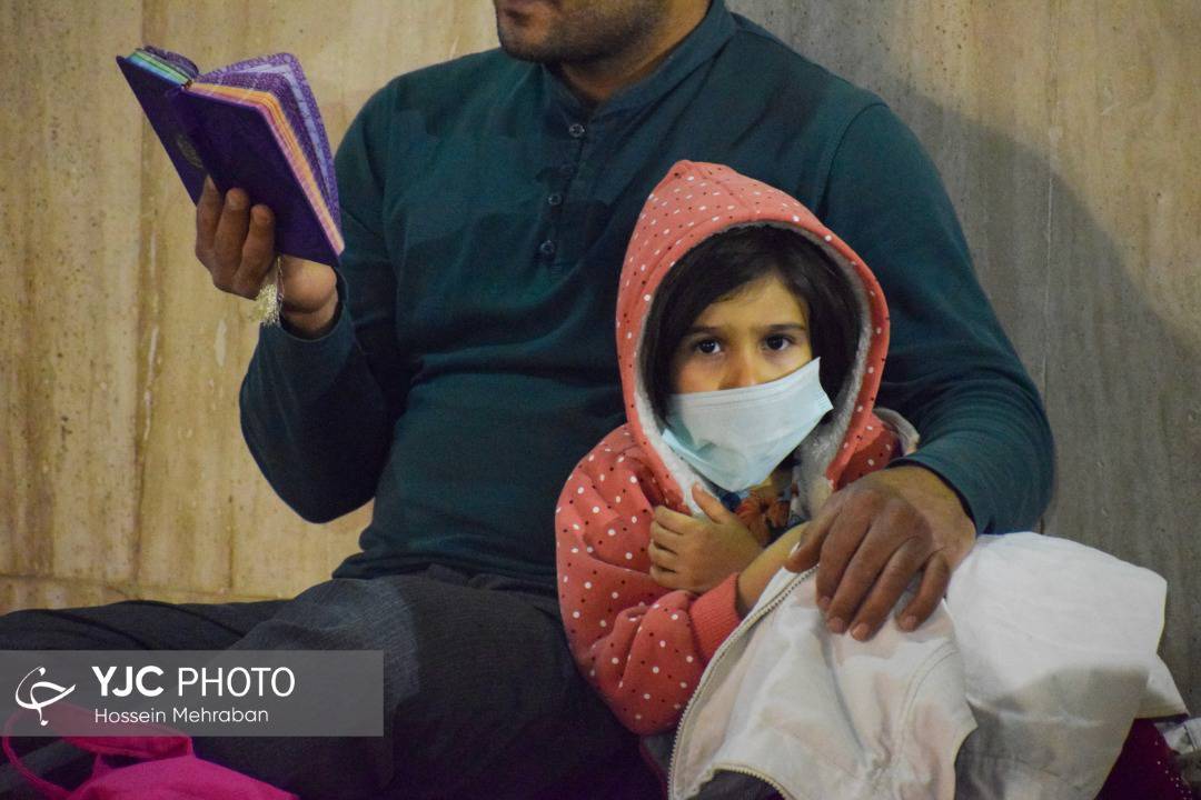 مراسم شب قدر در دانشگاه آزاد و فردوسی مشهد+ فیلم