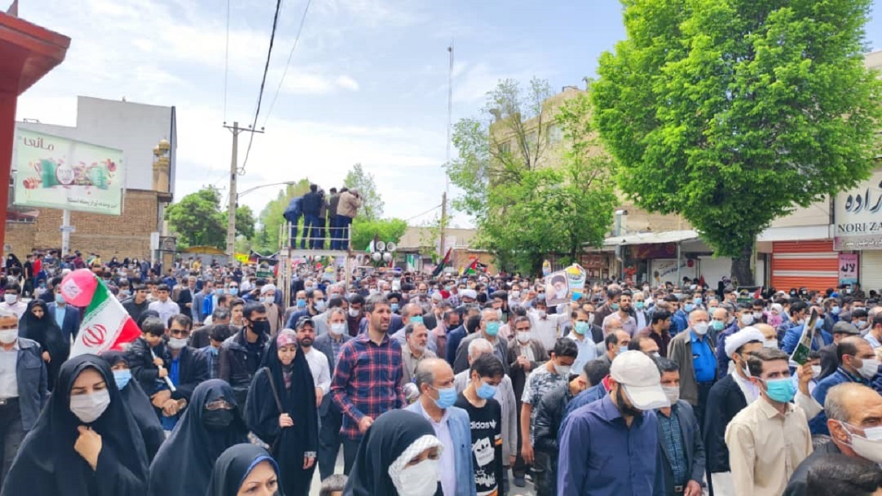 ثبت صحنه‌هایی ماندگار از خروش عظیم اراده‌ها در حمایت از فلسطین قهرمان