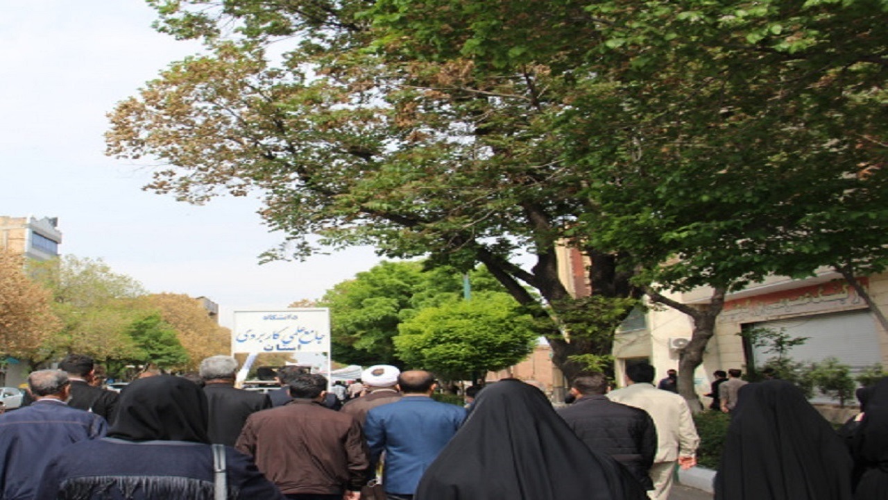 حضور پرشور دانشگاهیان دانشگاه علمی کاربردی آذربایجان شرقی در راهپیمایی روز قدس