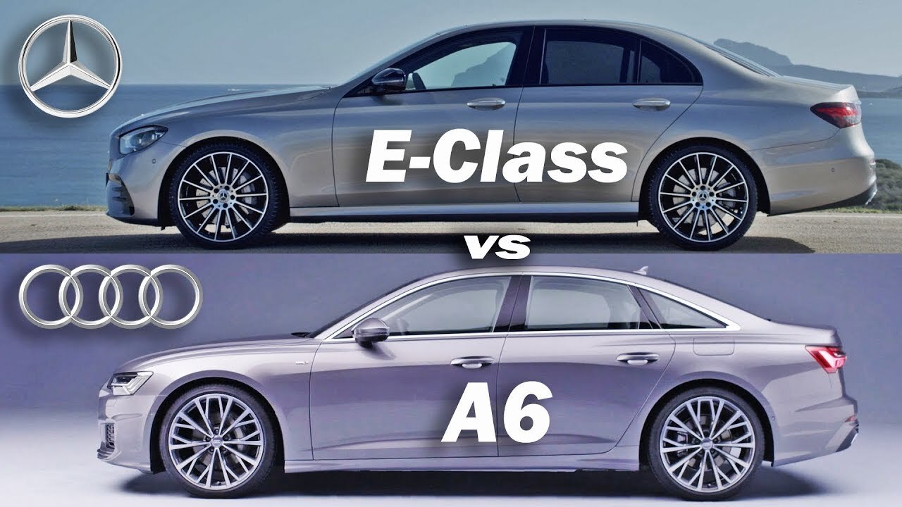 سدان مرسدس بنز E 350 2022 در مقابل آئودی A6 2022 + فیلم