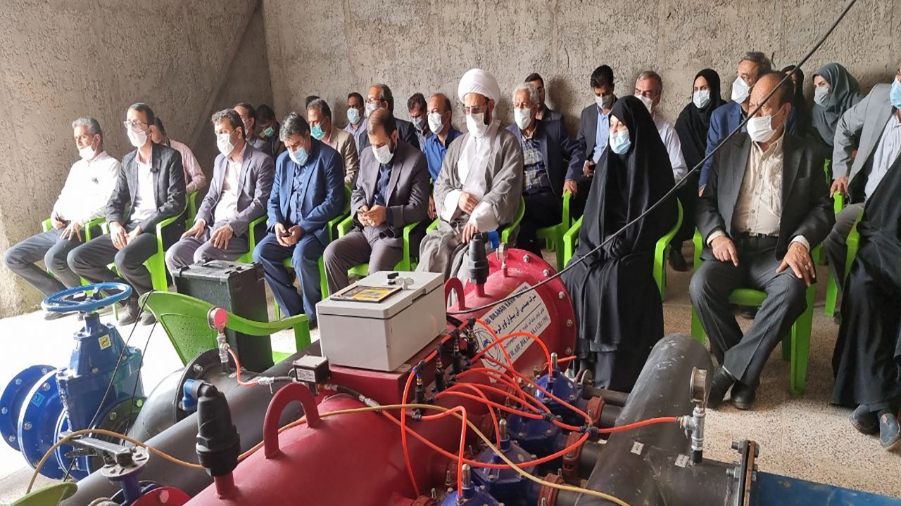 افتتاح آبیاری تحت فشار در زرند