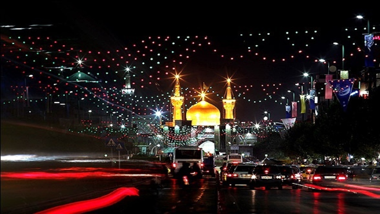 فضا آرایی مشهدالرضا (ع) هم‌زمان با فرا رسیدن عیدفطر
