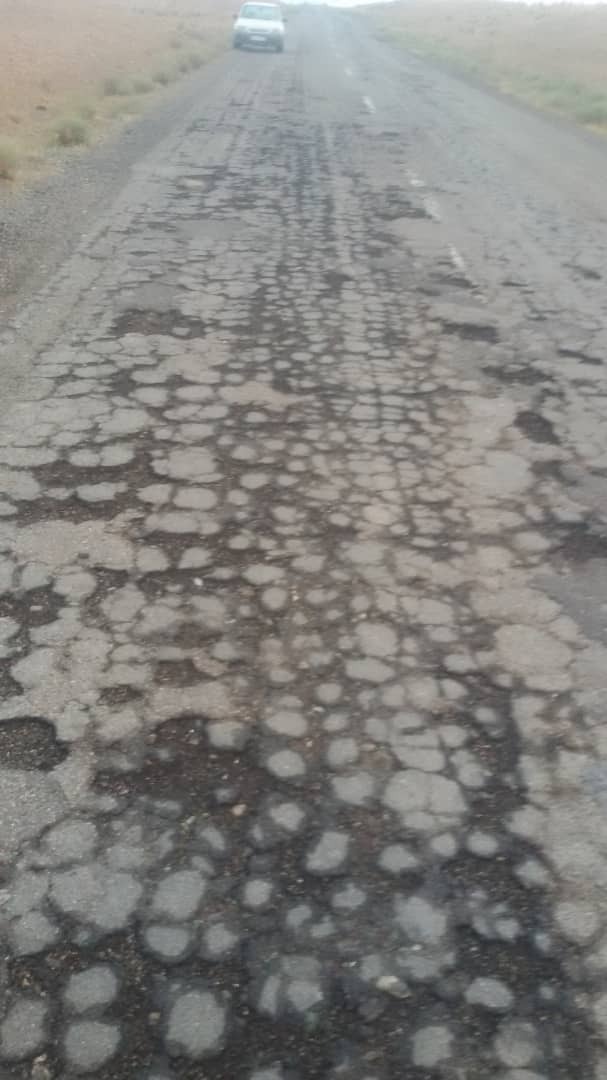 گلایه اهالی روستای باغبخشی از جاده فرسوده این روستا + تصاویر