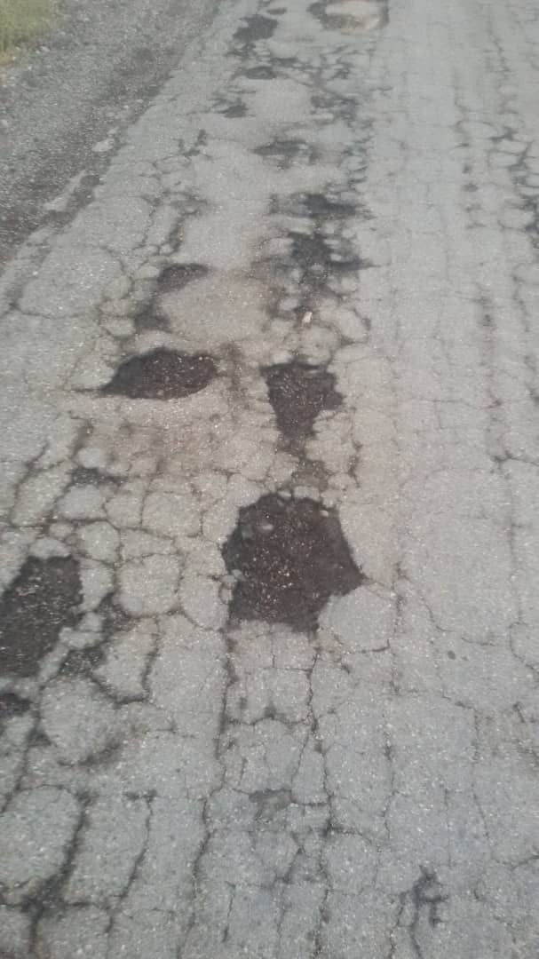 گلایه اهالی روستای باغبخشی از جاده فرسوده این روستا + تصاویر