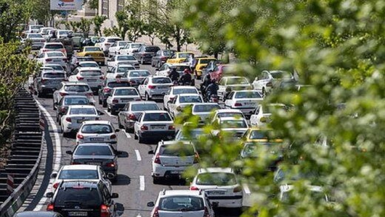 ترافیک پرحجم در محور‌های مواصلاتی استان قزوین