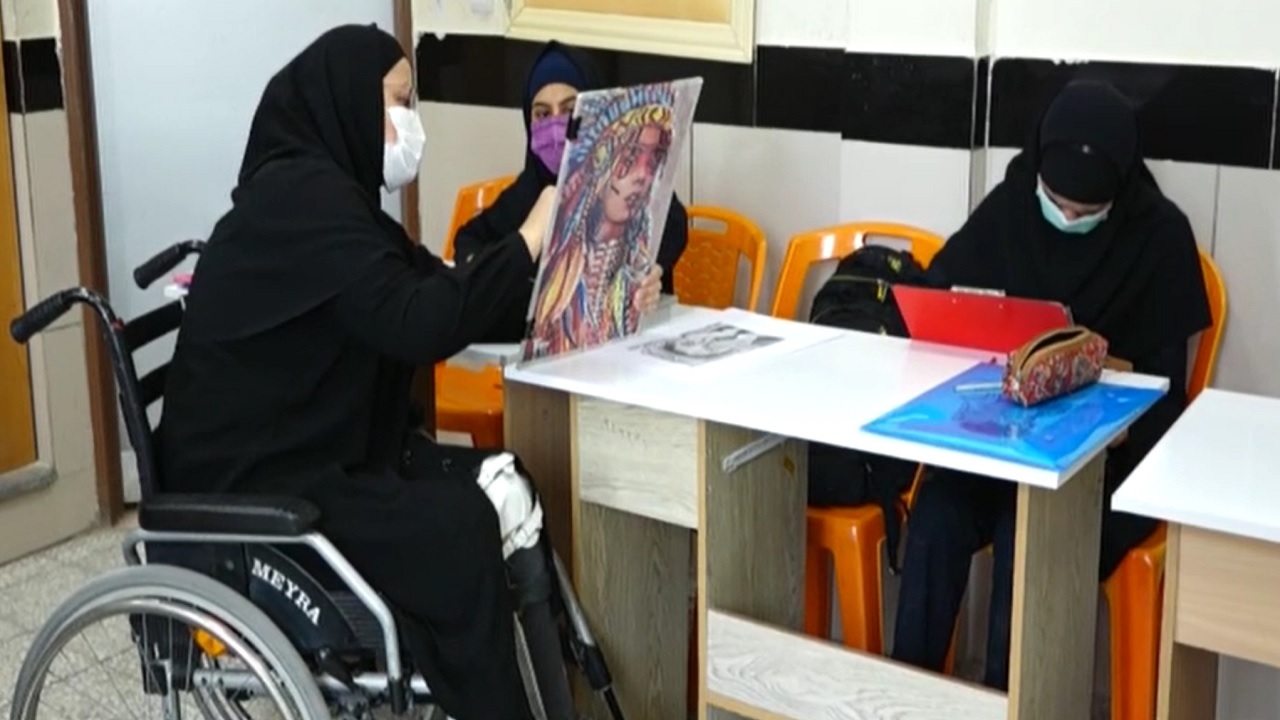 معلولیتی که معلم را محدود نکرد