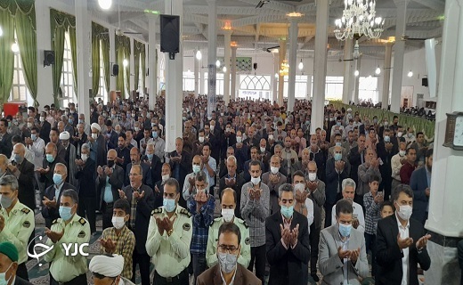 اقامه نماز عید فطر در بیرجند