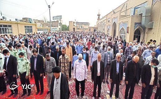 اقامه نماز عید فطر در بیرجند