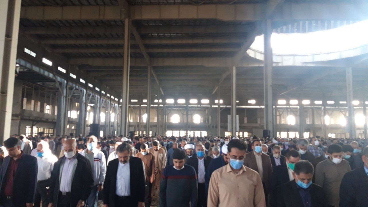 اقامه نماز عید سعید فطر در استان سمنان
