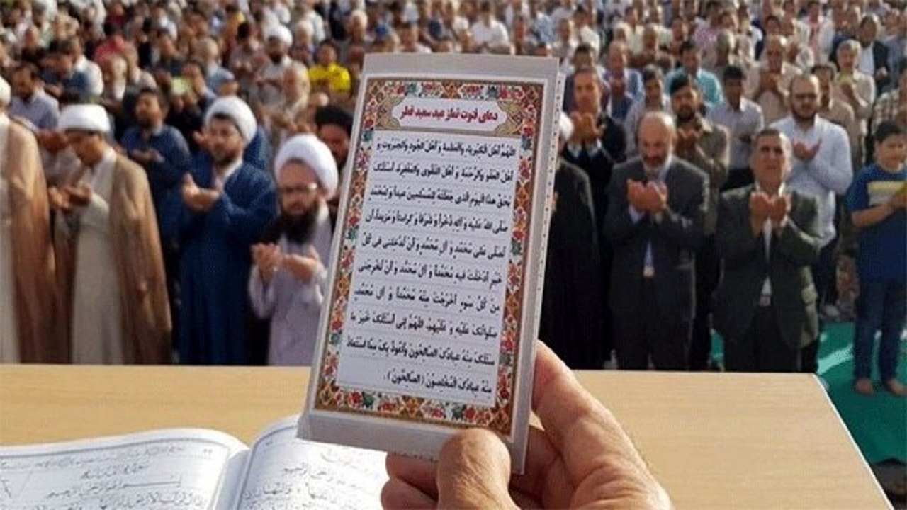 اقامه نماز عید سعید فطر در استان همدان