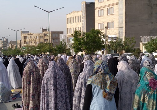 اقامه نماز عید سعید فطر در کرمانشاه