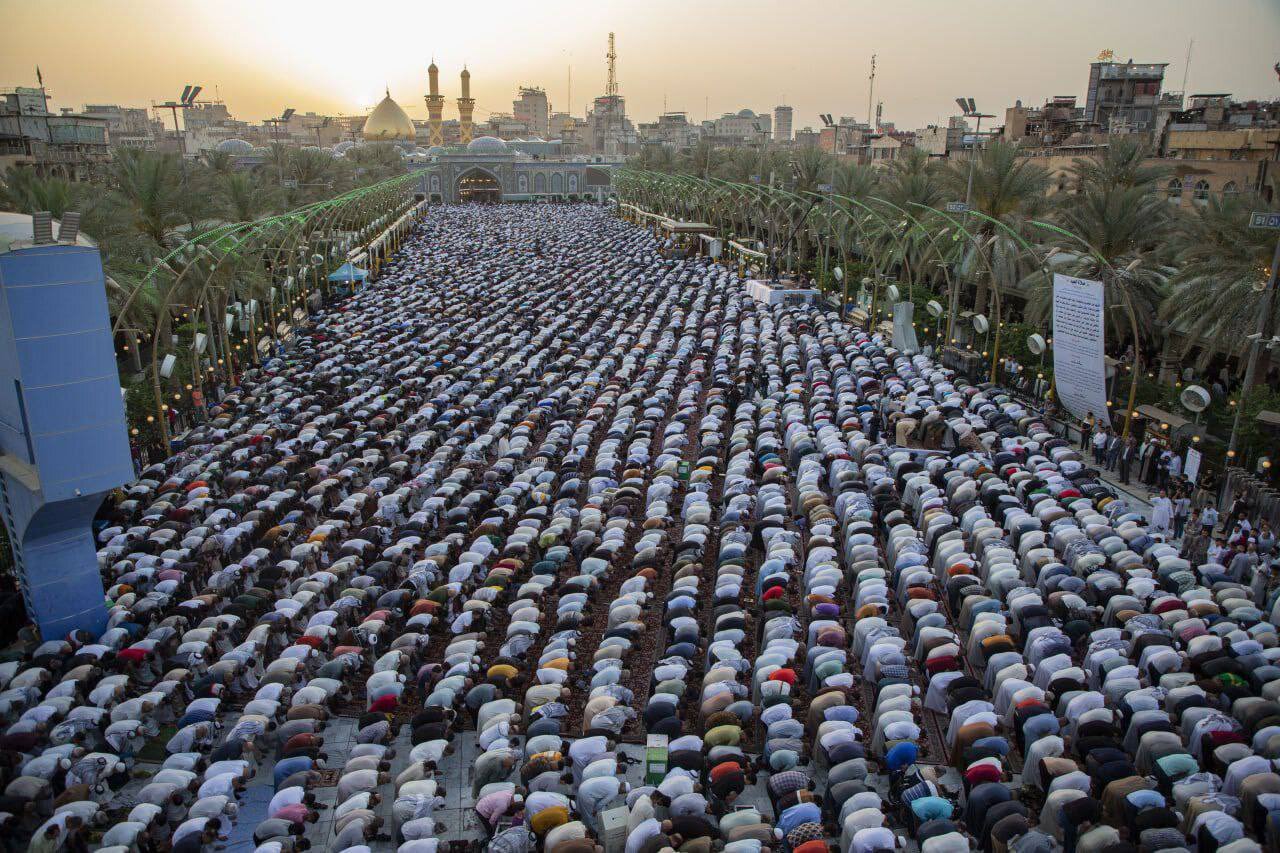 نماز عید فطر کربلا