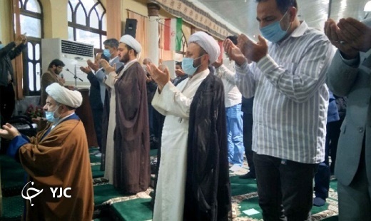 اقامه نماز عید سعید فطر در گلستان +عکس