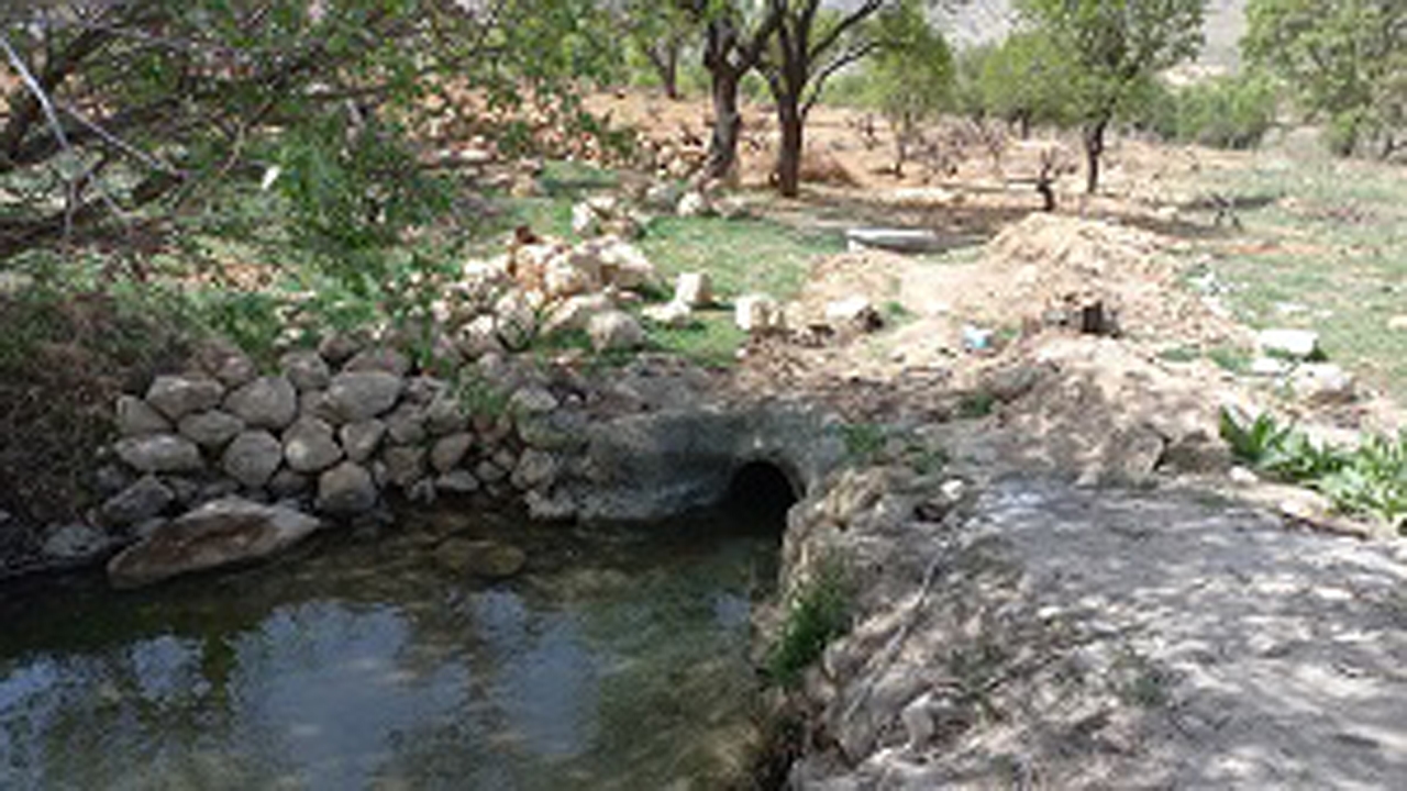 مرمت قنات شعبانی در سپیدان