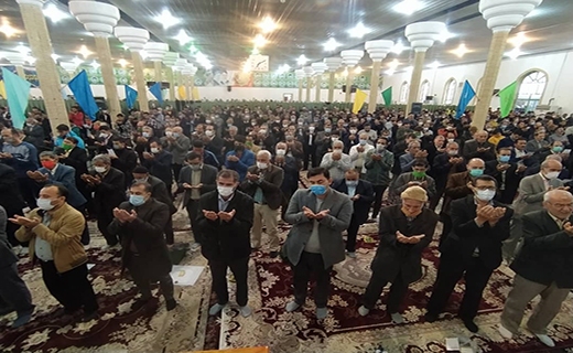 برگزارس نماز عیدفطر در خراسان شمالی+تصاویر