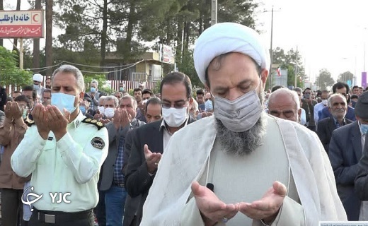 آمادگی مردم برای اقامه نماز عید فطر در بیرجند