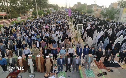 آمادگی مردم برای اقامه نماز عید فطر در بیرجند
