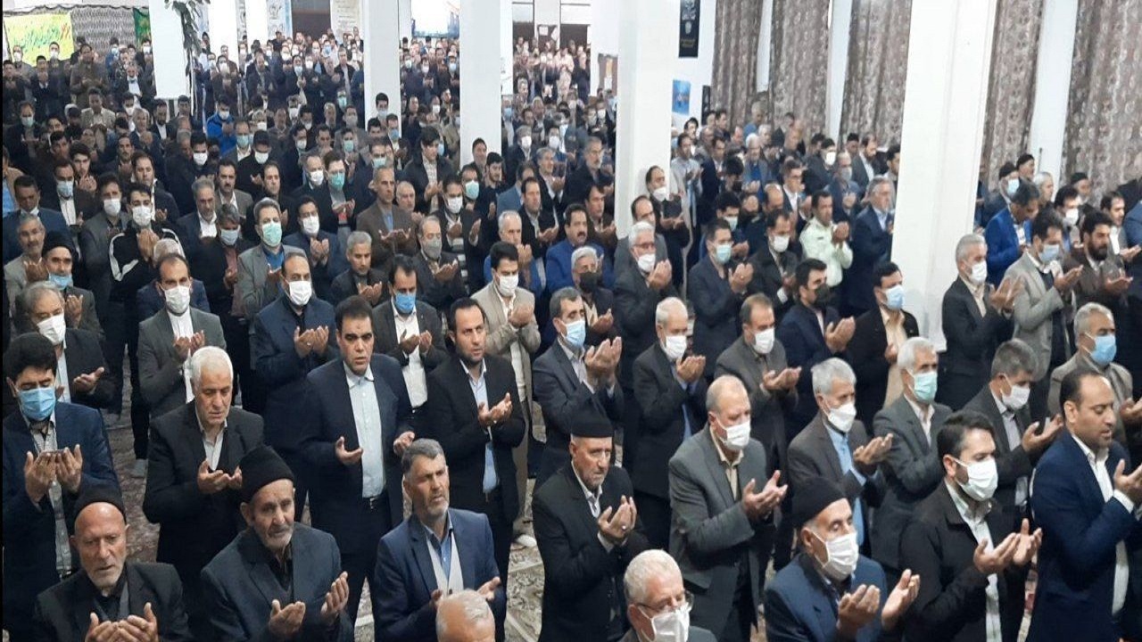 اقامه نماز عید فطر در آذربایجان شرقی