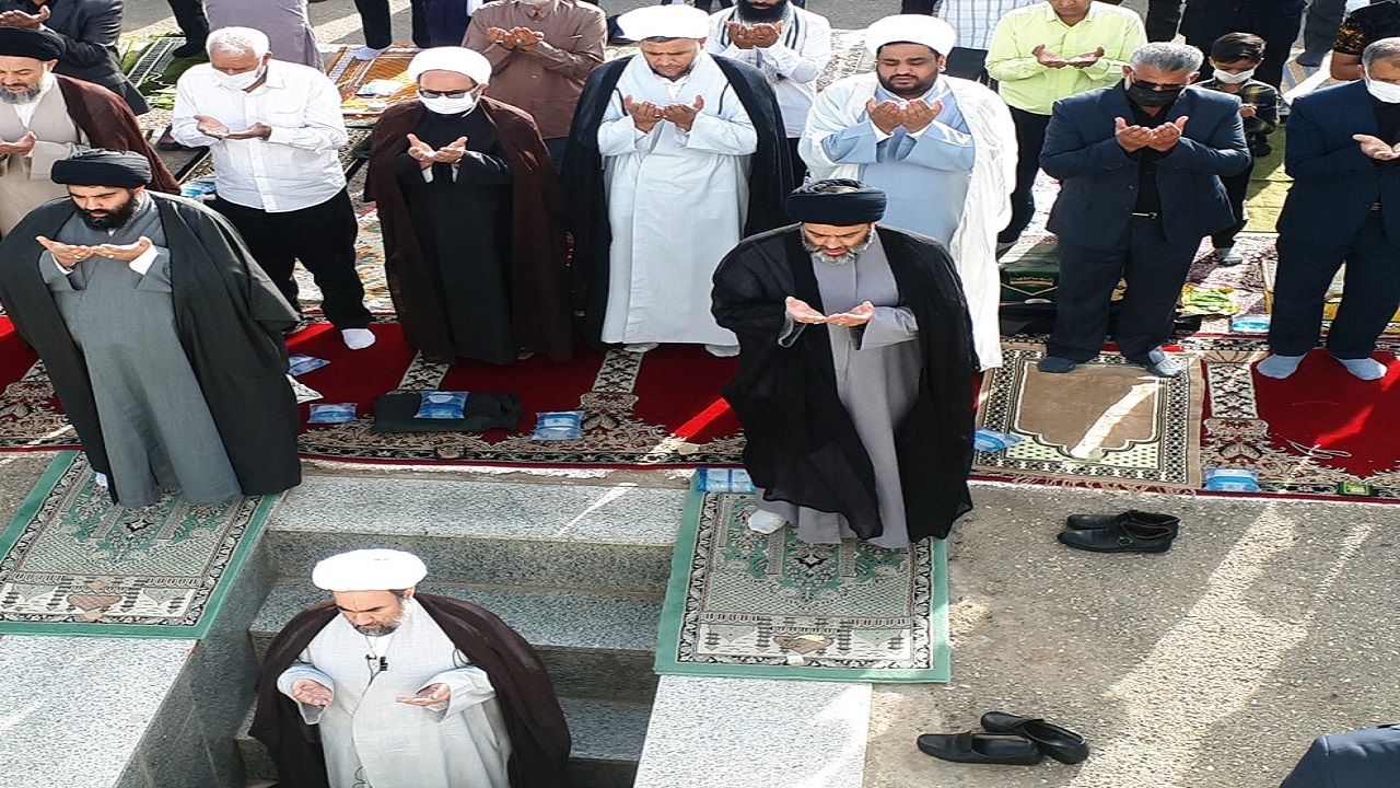 اقامه نماز عید سعید فطر در زاهدان