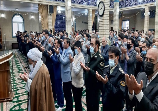 اقامه نماز عید فطر در شهرهای آذربایجان غربی