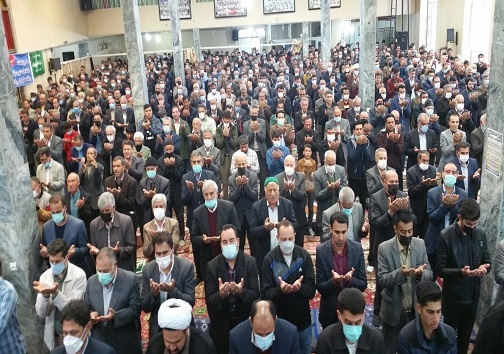 اقامه نماز عید فطر در شهرهای آذربایجان غربی
