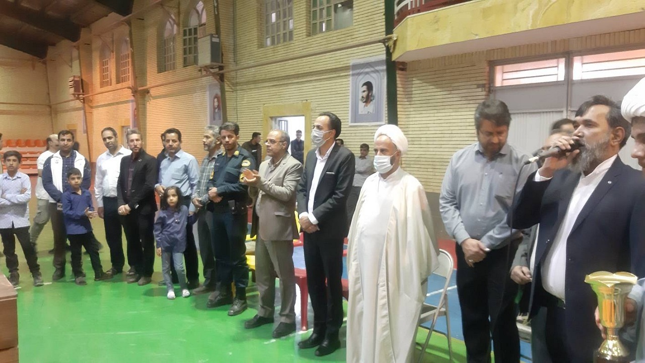 اختتامیه مسابقات فوتسال جام رمضان شهر کاظم آباد