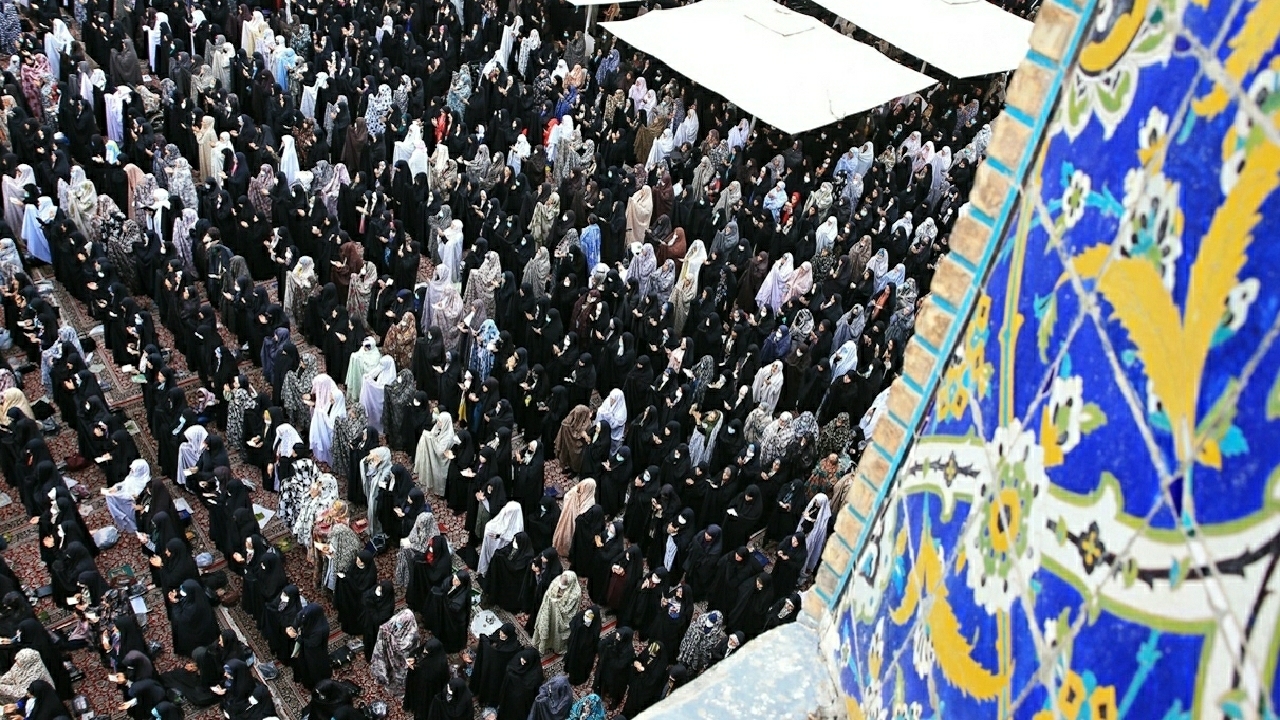 ترس عباسیان از برپایی ساده نماز عید فطر از سوی امام رضا (ع)
