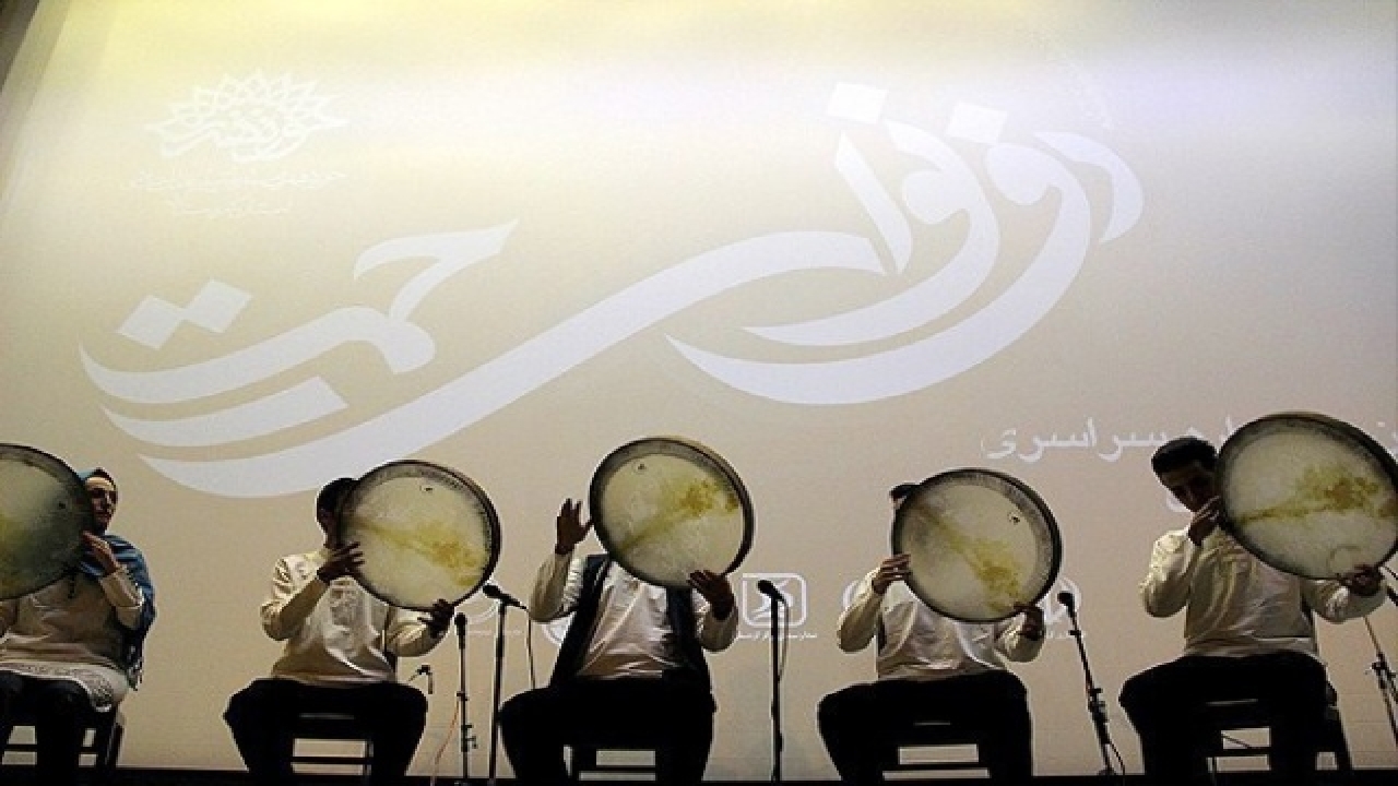 نوای رحمت دف نوازان کردستانی در پالنگان