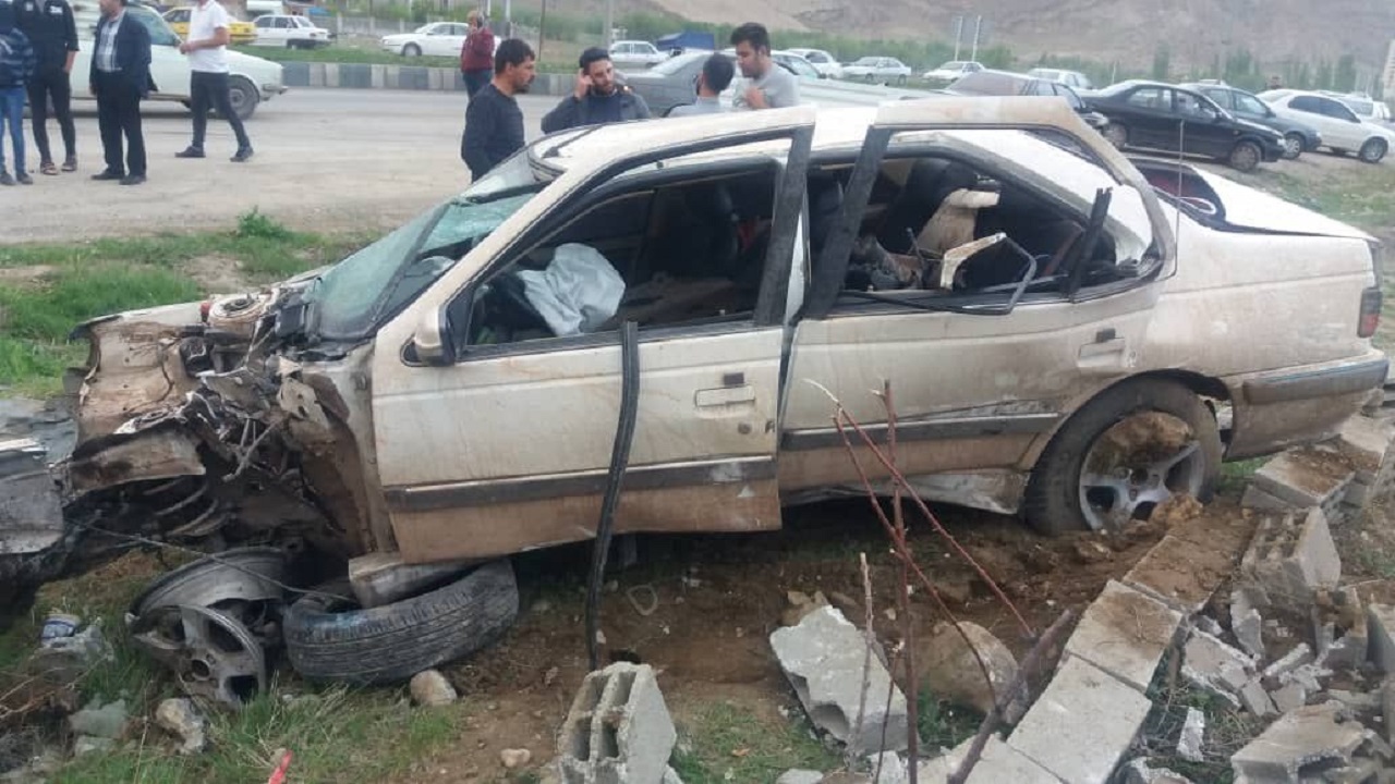 تصادف رانندگی برق شهرک صنعتی را قطع کرد