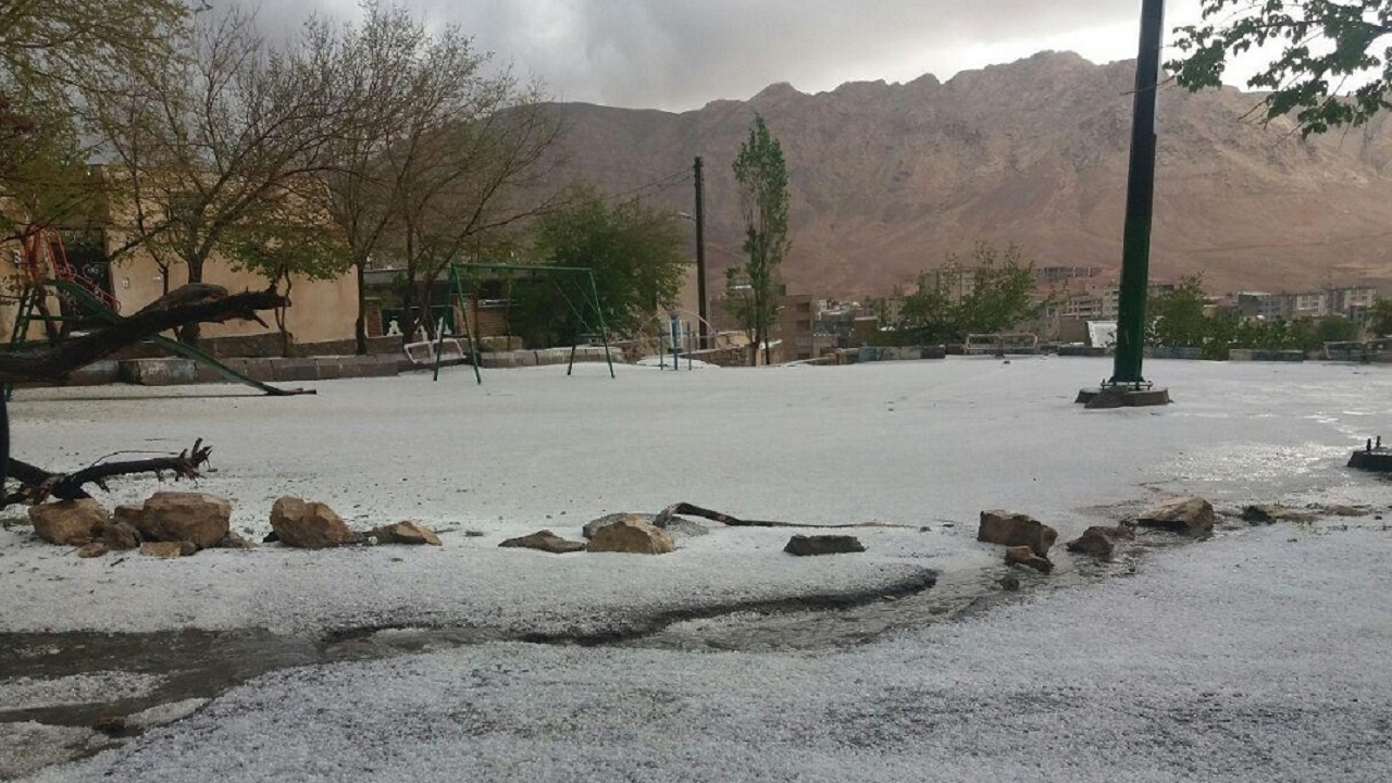 پیش بینی بارش تگرگ در نواحی سردسیر استان سمنان