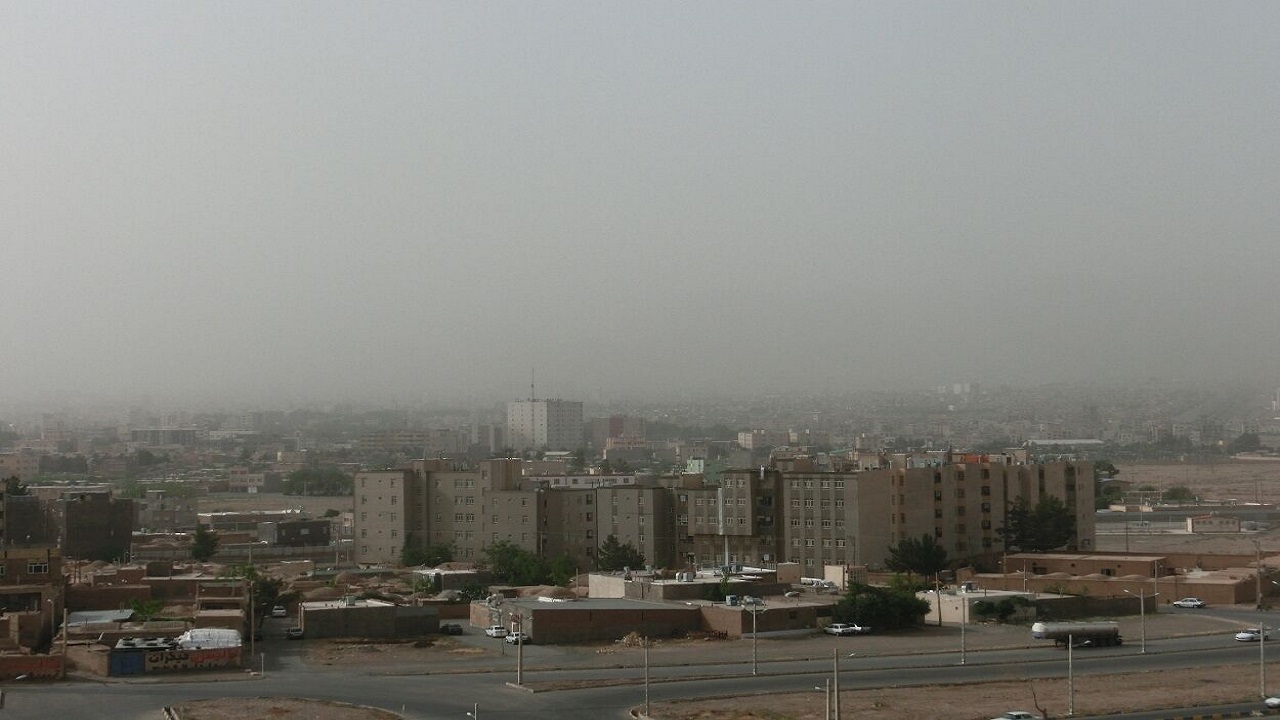 ادامه فعالیت توده گرد و غبار در استان ایلام