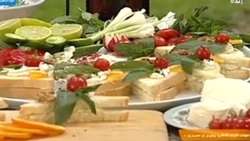 ناهاری ساده با تُست تخم مرغ + فیلم