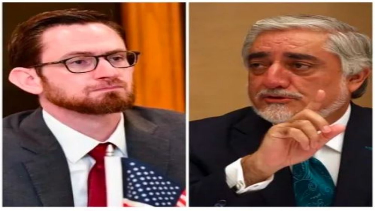 تام وست و عبدالله گفتگوی سیاسی ملی در افغانستان را بررسی کردند