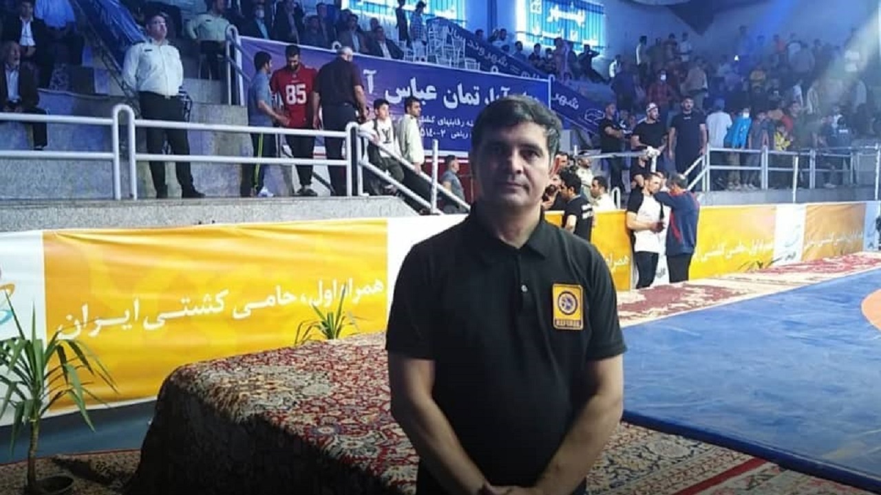 قضاوت داور کشتی قم در مسابقات بین المللی