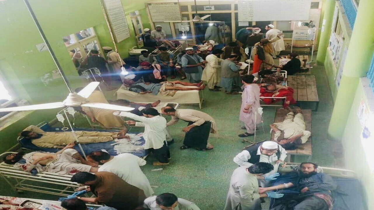 یادبود شهدای حوادث تروریستی افغانستان در تهران + فیلم