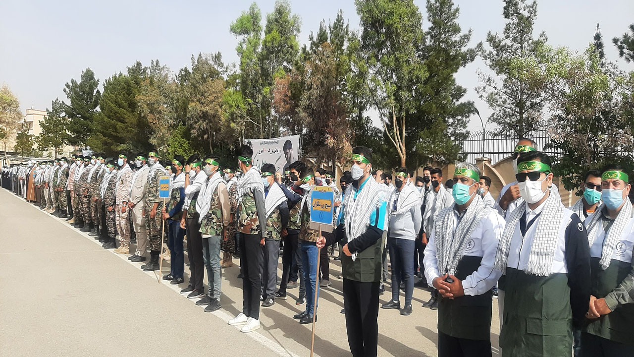 رزمایش بزرگ ۶ هزار نفری جهادگران فاطمی استان کرمان