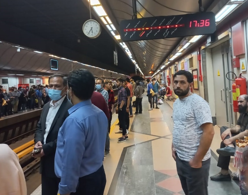 دلیل توقف سرویس دهی در بخشی از خط ۱ متروی تهران