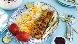 دستور پخت مرغ برگر با سس قارچ + فیلم