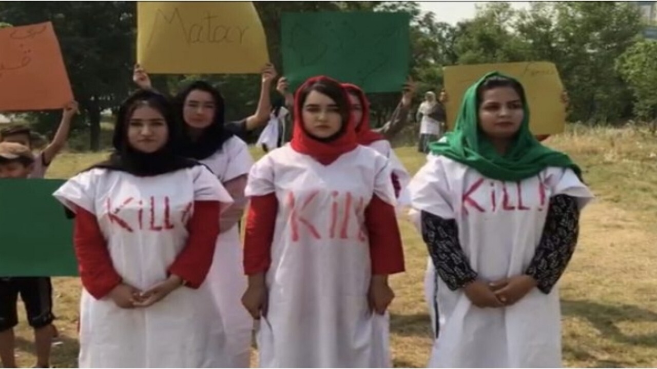 اعتراض پناهجویان افغانستانی در پاکستان وارد بیست‌وچهارمین روز شد