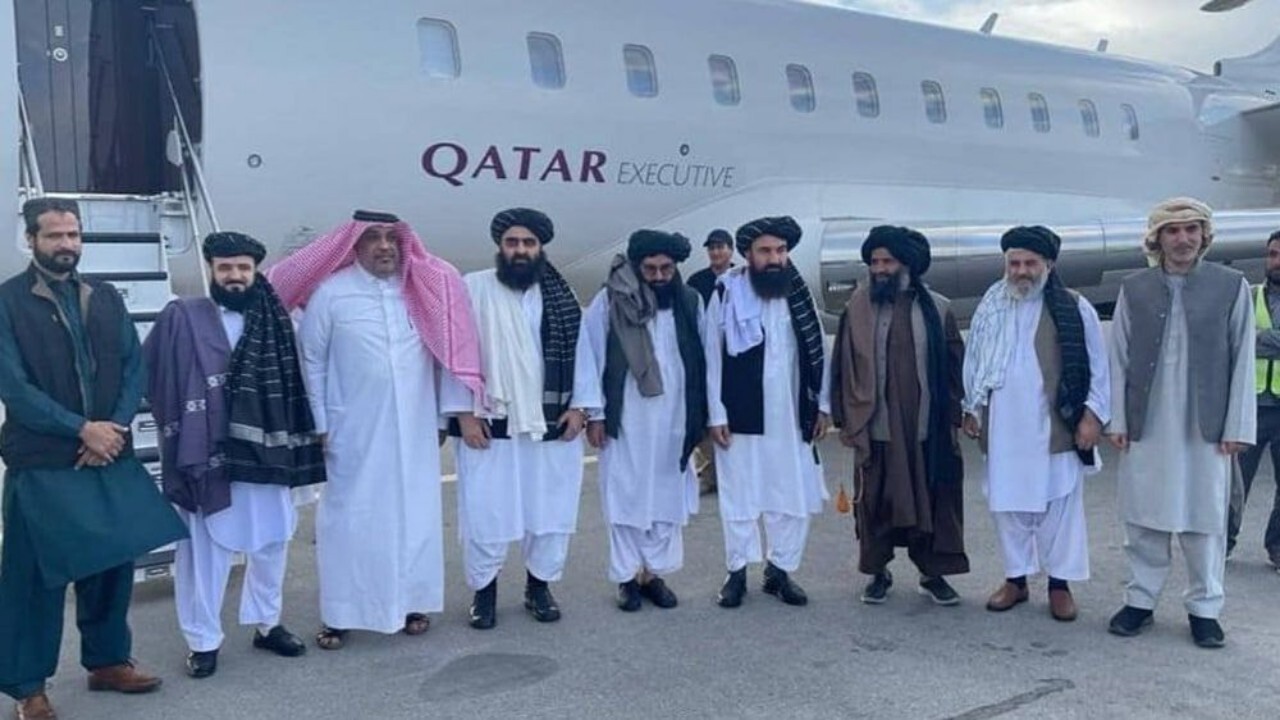 هیئتی از طالبان به قطر سفر کرد