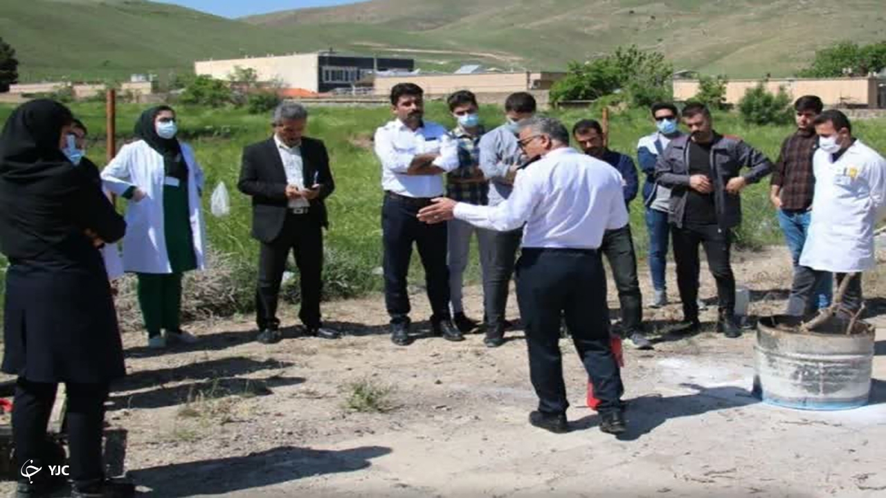 دوره آموزشی اطفای حریق در مهاباد برگزار شد