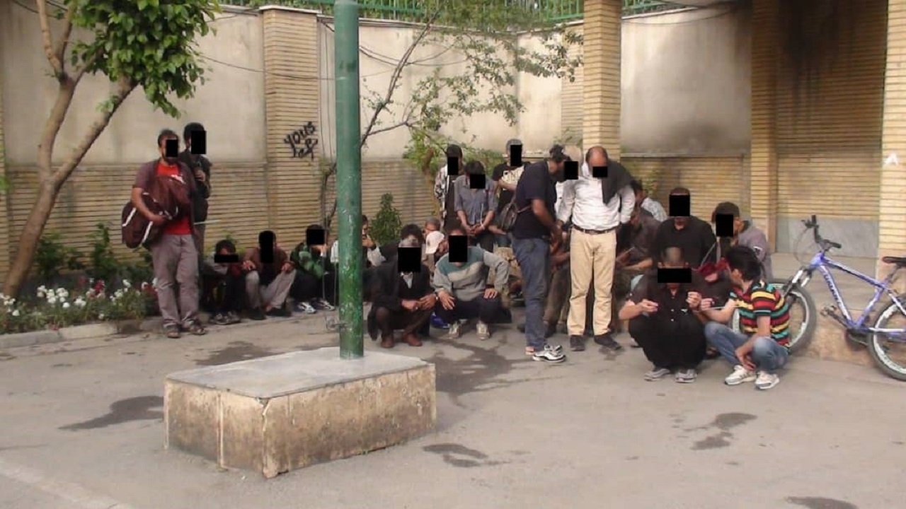 ساماندهی معتادان متجاهر حاشیه آزادراه کرج-قزوین