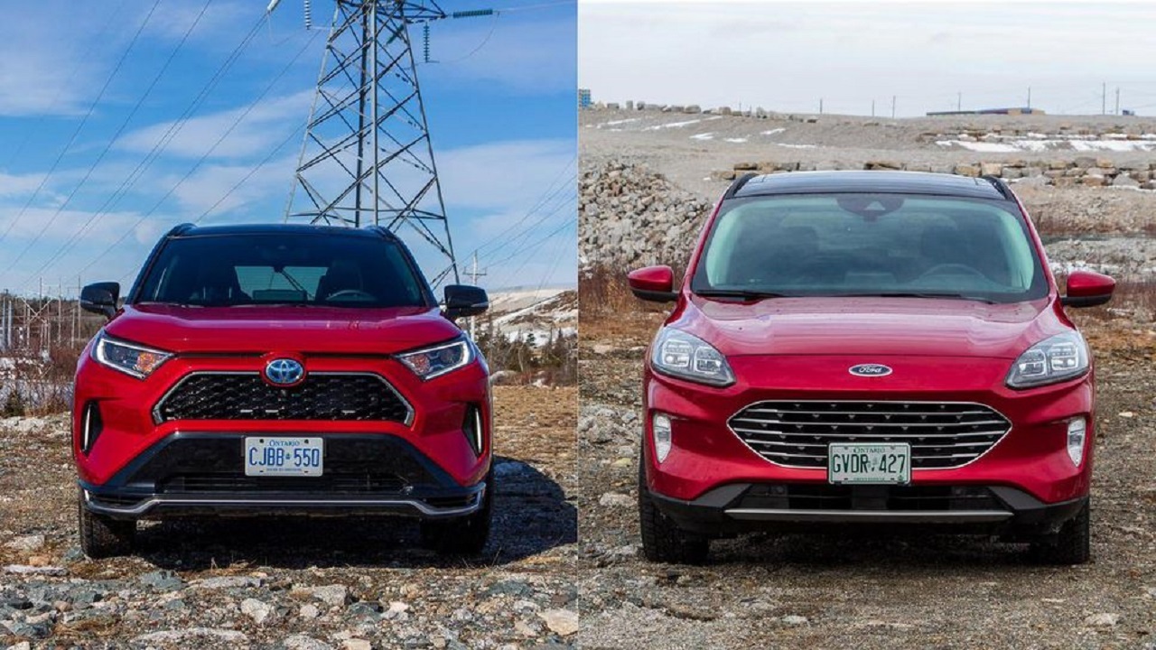 فورد اسکیپ PHEV 2022 در مقابل تویوتا راو4 پرایم 2022 + فیلم