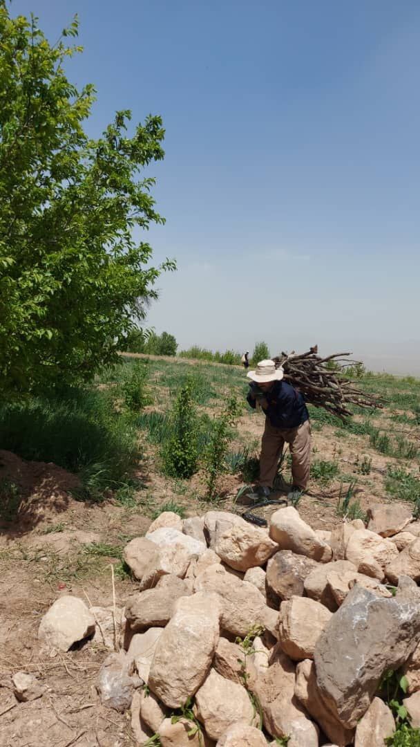 نمایی از روستای توآباد در دل کوهستان + تصاویر
