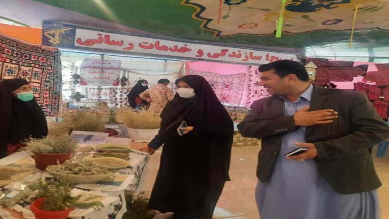 نمایشگاه اقتصاد مقاومتی در خاش برپا شد