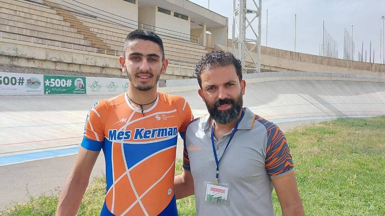 رکوردشکنی دوچرخه سوار کرمانی در لیگ جوانان