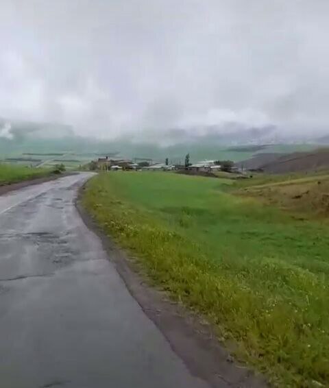 نمایی از طبیعت بهاری روستای موران + تصاویر