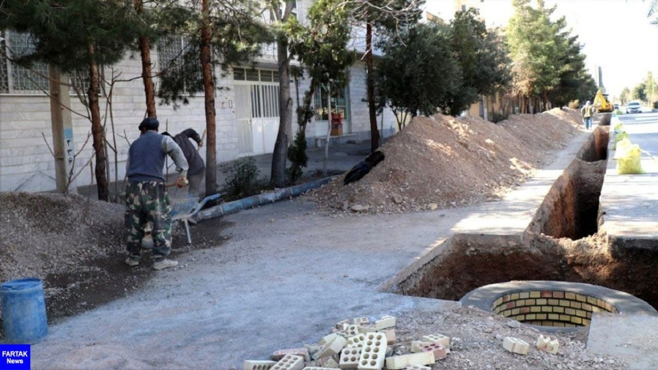 آغاز عملیات اجرای شبکه جمع آوری فاضلاب شهر اردبیل