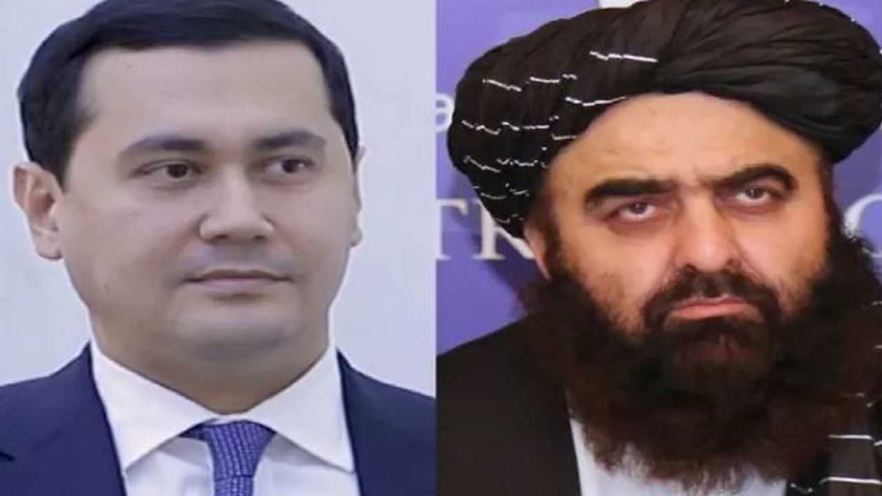 گفتگوی وزیر خارجه طالبان با معاون نخست وزیر ازبکستان درباره همکاری های دو جانبه