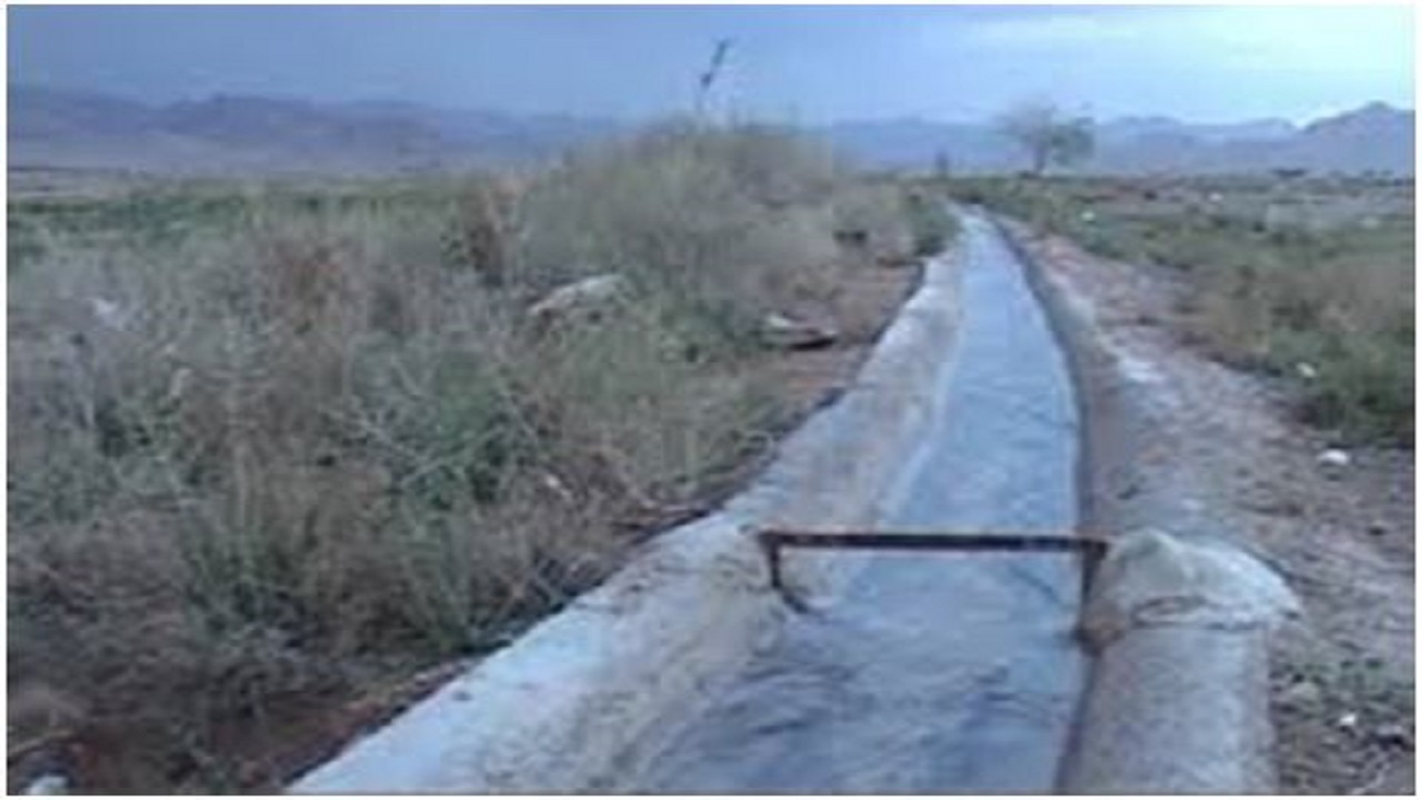 وقف یک ساعت آب درروستای خانکوک شهرستان فردوس